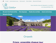 Tablet Screenshot of oraweb.net